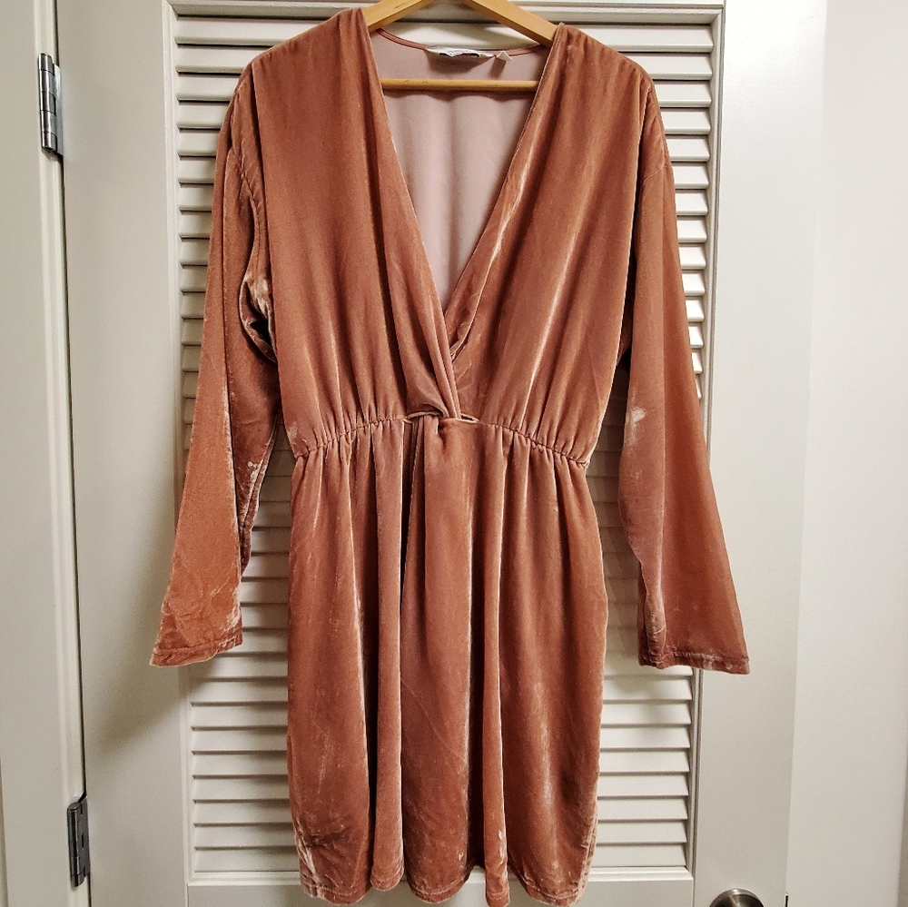 & Other Stories Velvet Dress